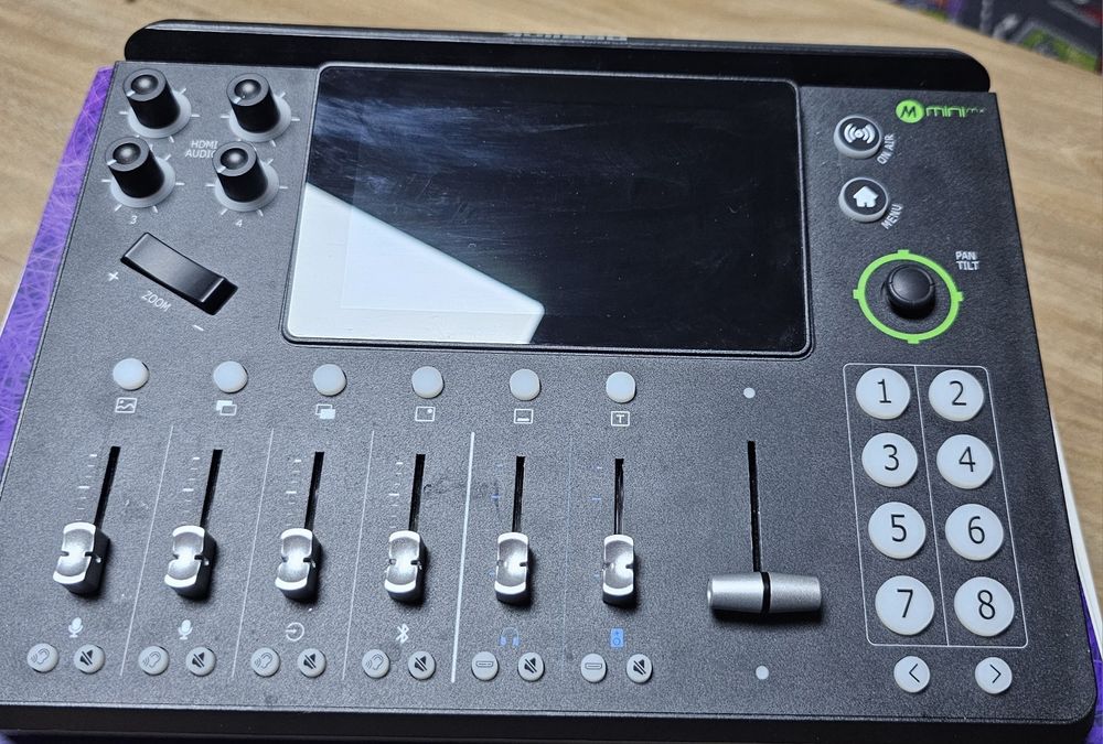 RGBlink Mini MX Mixer Productie Audio-Video 4K Multicanal