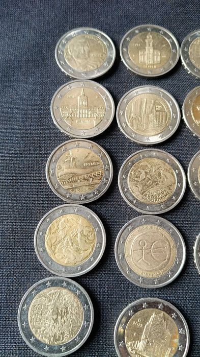 lot 20 monede de 2 euro OMAGIALE