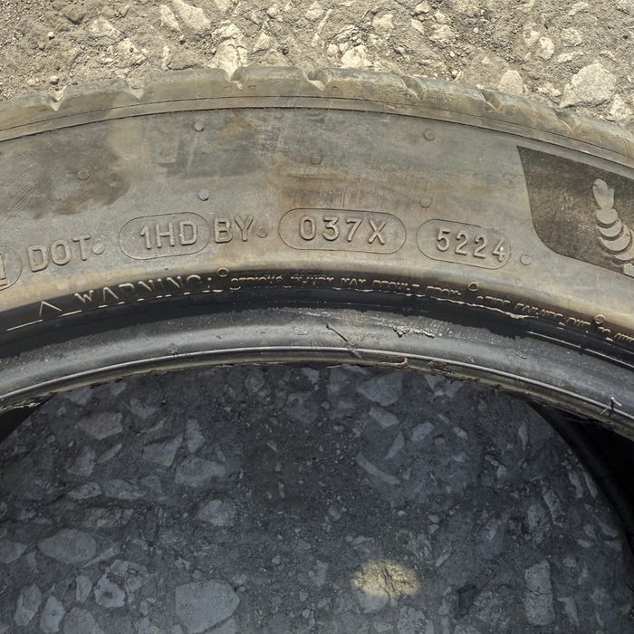 2 броя летни гуми Michelin 255/40 R19 Dot 5224 ном 904