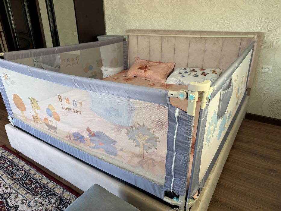 Бортики на кровать
