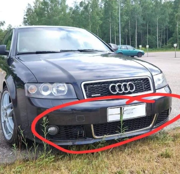Grile bară s-line audi a4 b6 tip fagure (DOAR GRILELE DIN BARĂ)