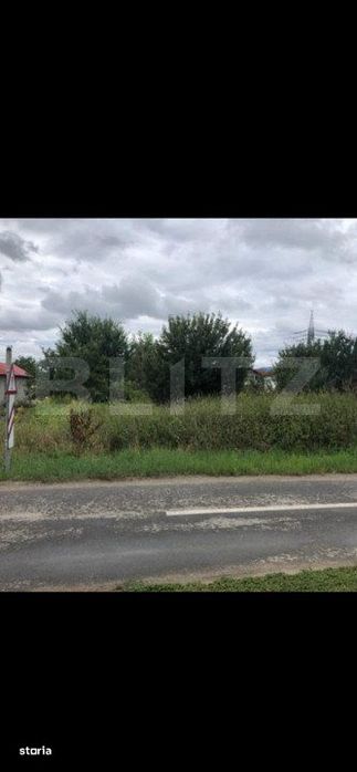 Teren intravilan  2000 mp, Stupini,  utilitati in fata terenului