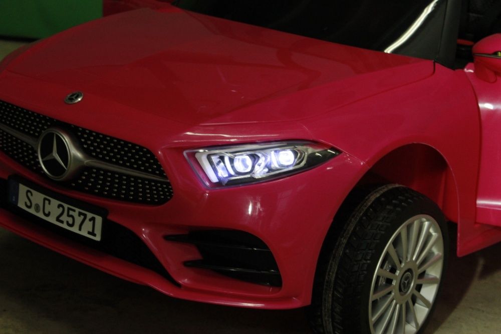 Masinuta electrica pentru copii MERCEDES CLS 350 AMG 2x30W 12V #Pink