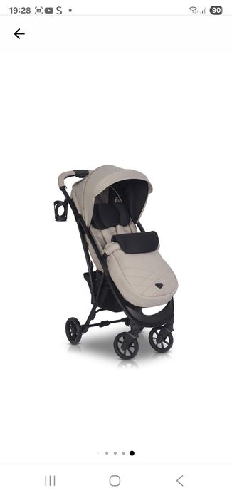 Carucior Euro Cart Volt Pro 0-36 luni Black Edition, Fossil