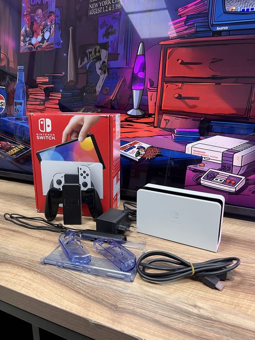 Прошитый Nintendo Switch Oled Ultra 128GB