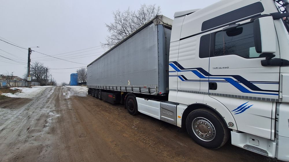 Ansamblu MAN TGX 480 Euro 6 (2015) + Kögel 2010 – Stare foarte bună