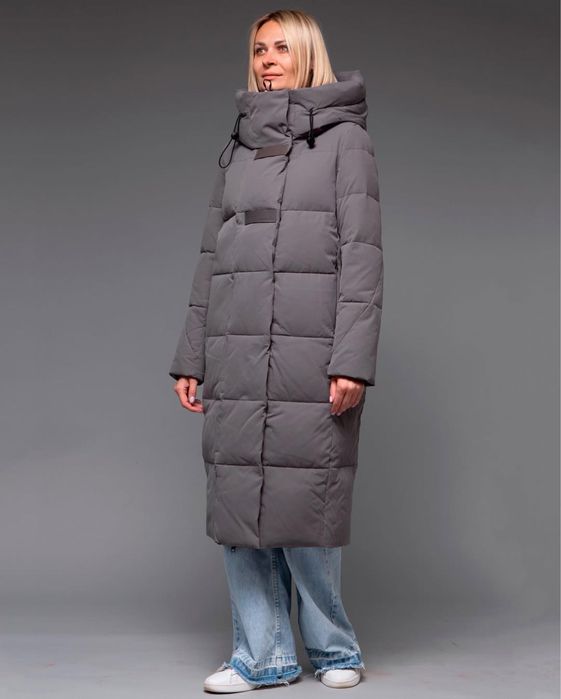 Зимний пуховик теплый