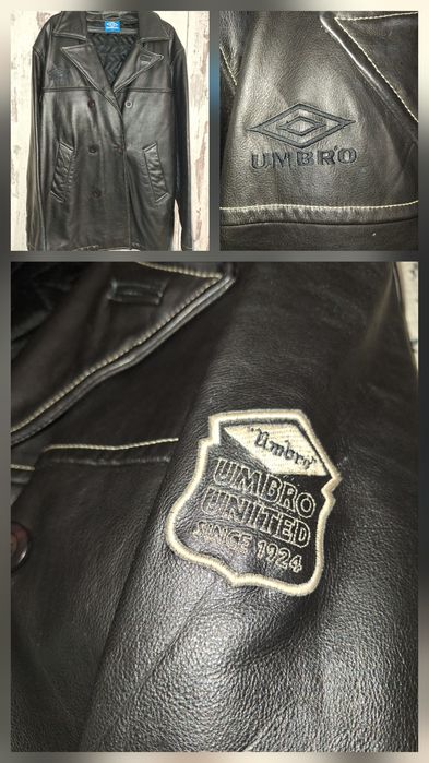 Мъжко якета от естествена кажа UMBRO