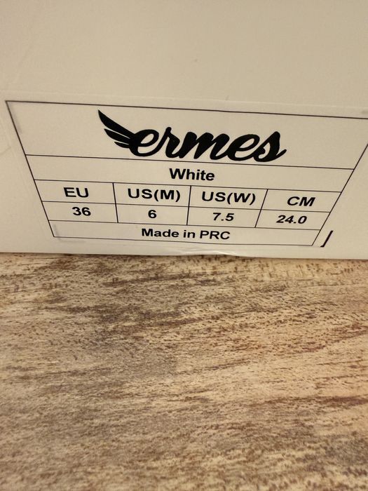 Pantofi de dans Ermes Dance SPIN² Sneaker – Pure