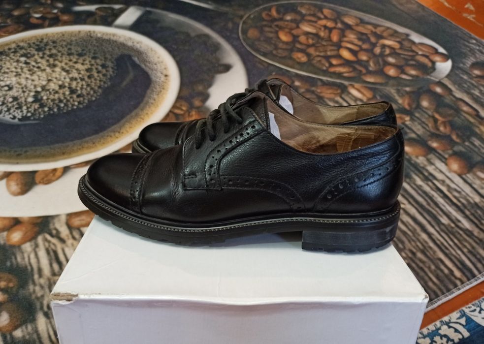 Ботинки ОКСФОРД КОЖА женские