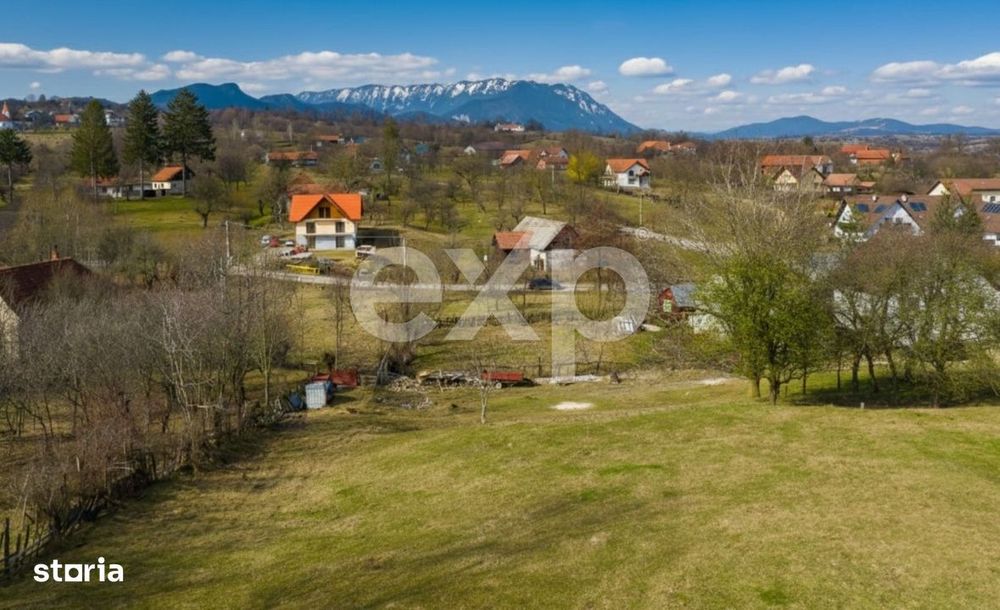 Teren cu priveliste panoramica in Sohodol – Bran