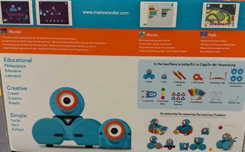 Комплект Програмируеми Роботи с Аксесоари - Wonder Dash & Dot
