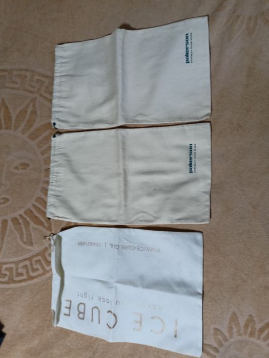 Тканевые  брендовые мешочки для обуви