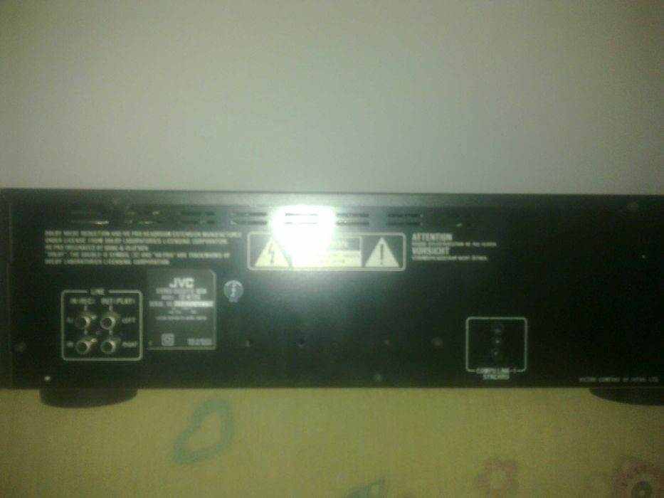 Casetofon deck JVC TD W706-cd Kenw dp-1080.