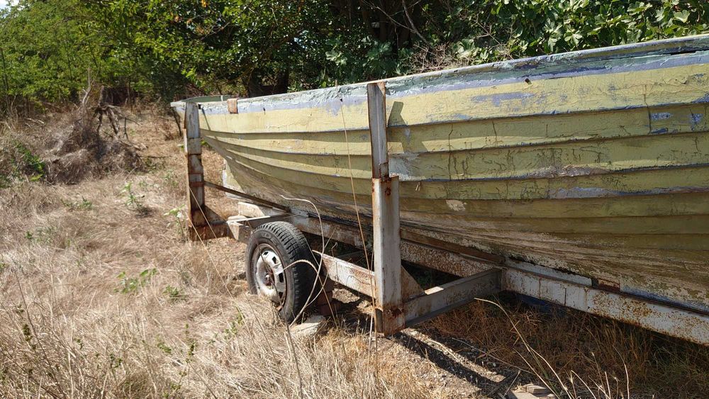 Лодка мичуринка с колесник