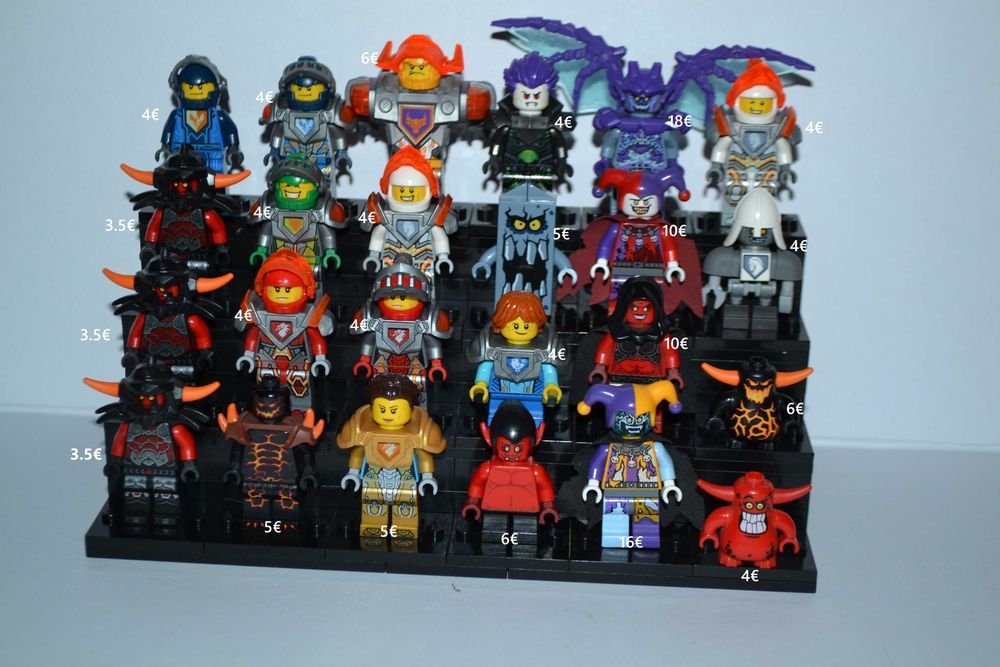 LEGO минифигурки - Castle, Space, Marvel, DC и др.