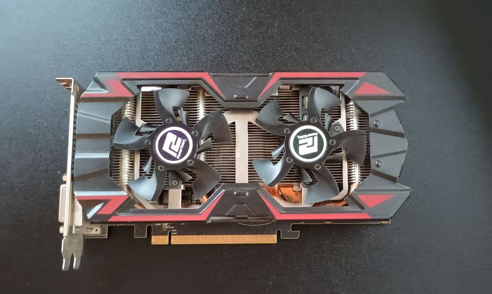 AMD R9 380 4gb Powercolor видеокарта