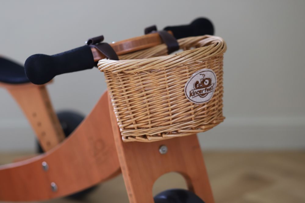 Kinderfeets Tiny Tot Plus Bamboo 2 in 1  Bicicleta/Tricicleta 18 luni - 4 ani