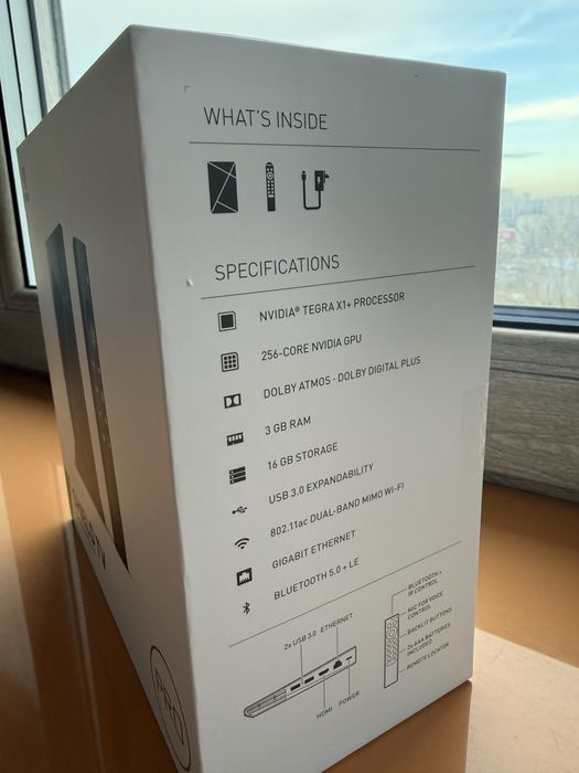 nVidia Shield TV Pro 8GB WIFI 4K Black, Nou, Sigilat