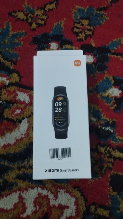 Xiaomi Mi Band 9 (Global) Black smart-brasleti