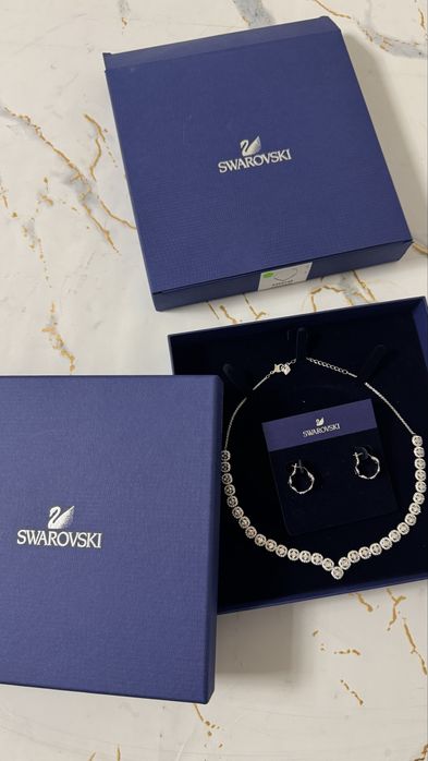 Set bijuterii fin cristal de lux SWAROVSKI