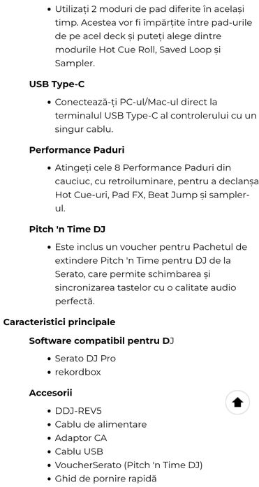 De vânzare – Consolă DJ Pioneer DDJ-REV5