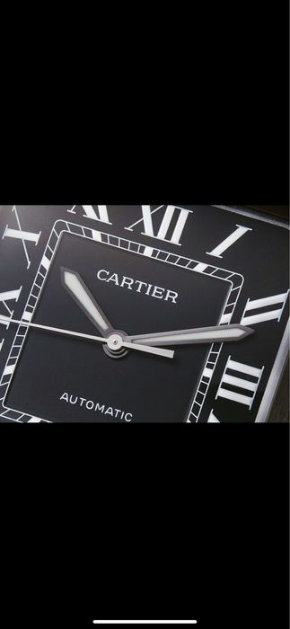 Cartier Santos Black