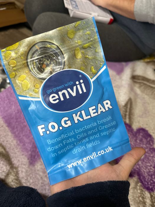 Envii FOG Klear - drain grease cleaner and clog remover