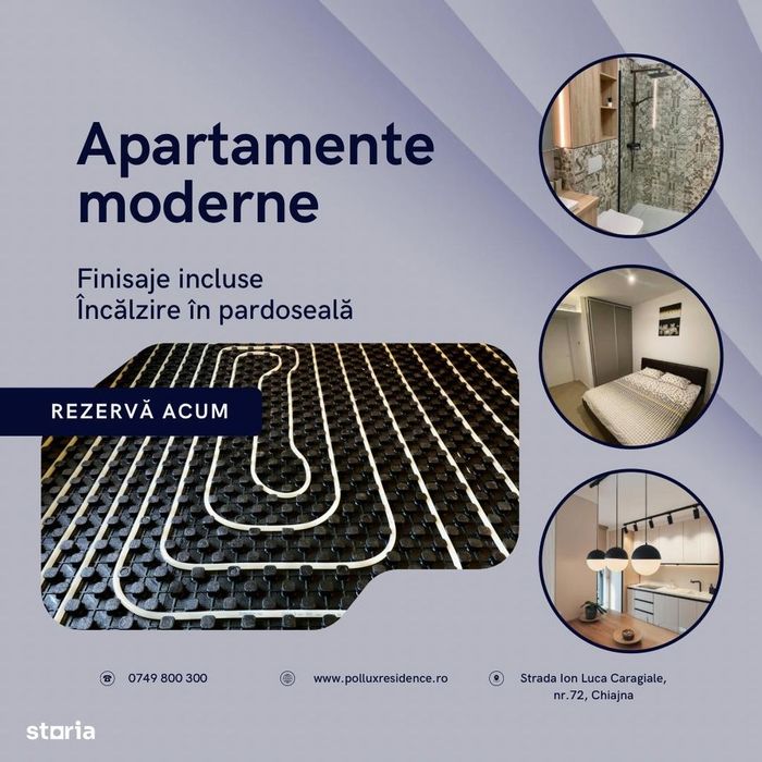 3 camere Pollux Residence - STB acces metrou Lujerului