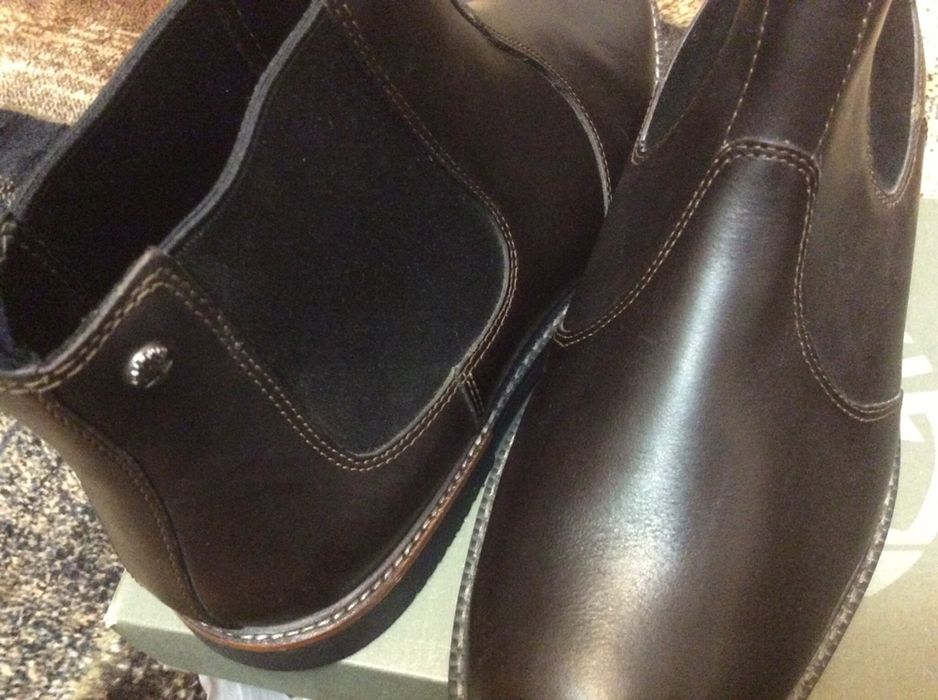 Timberland Cizme din Piele Maro TImberland Brook Park,Noi,42