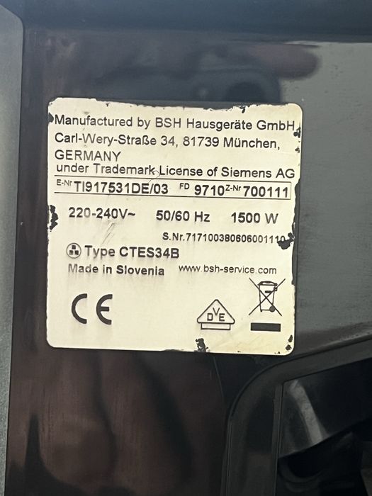 Expresor automat Siemens EQ9 s700