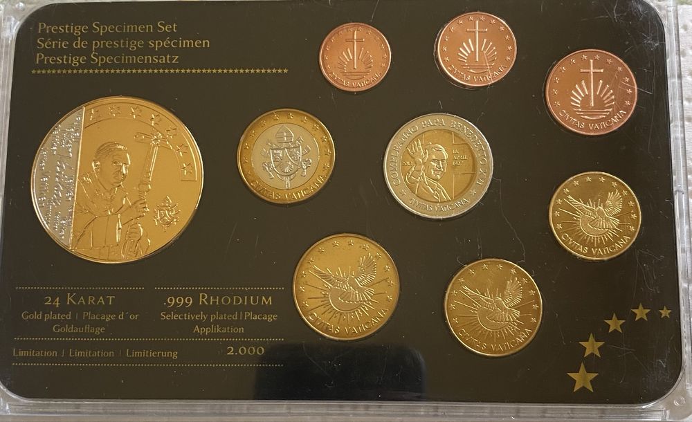 Евро сет 2012г.  24-карата