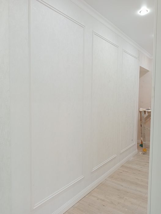 Ремонт стен под обои в Караганде.