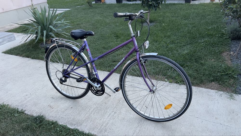 Bicicleta MTB barbati si dama suspensie frane disc