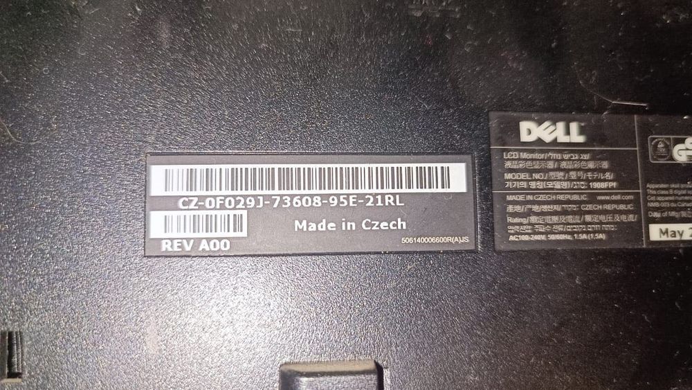 Монитор Dell 1908FPf