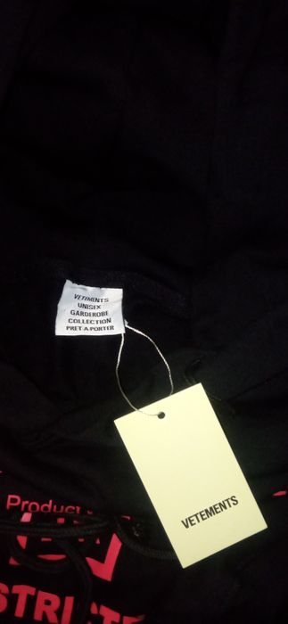 Vetements Restricted hoodie