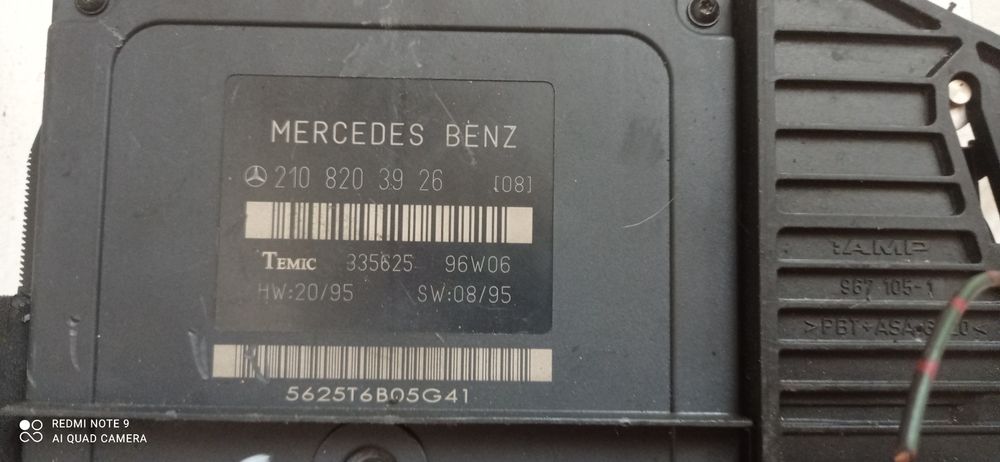 Мерседес w210. Блок комфорта