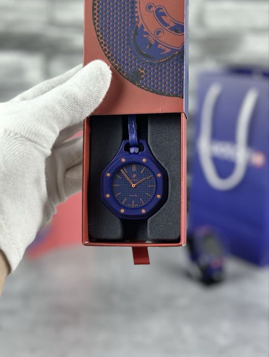 Ceas Ap X swatch Orenji Hachi Full box cu brǎțarǎ
