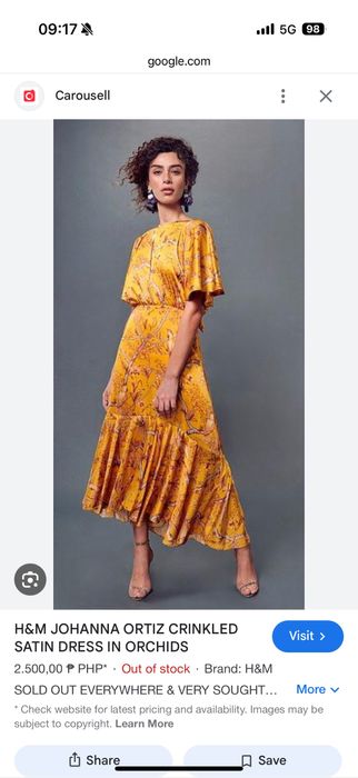 Rochie Johanna Ortiz &HM