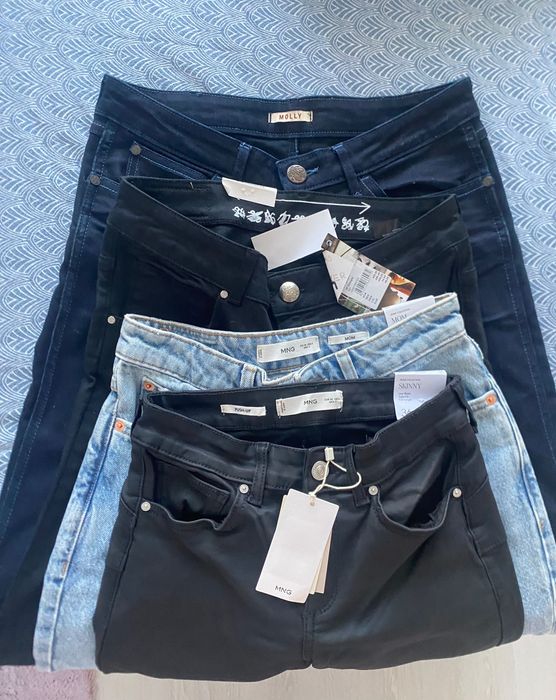 Нови дънки 36-38 номер H&M, mango