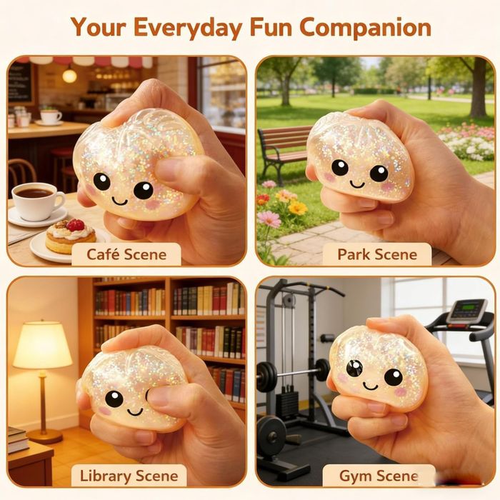 Dumplings Squishy в ОРИГИНАЛНА кутия/Dumpling Дъмплинг Скуиши