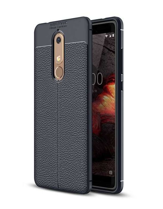 Husa Antisoc model PIELE pentru Nokia 5.1 / Nokia 7 Plus