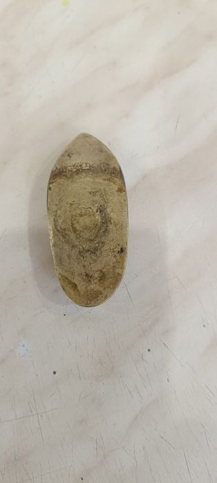 Пепельница башмачок латуневый