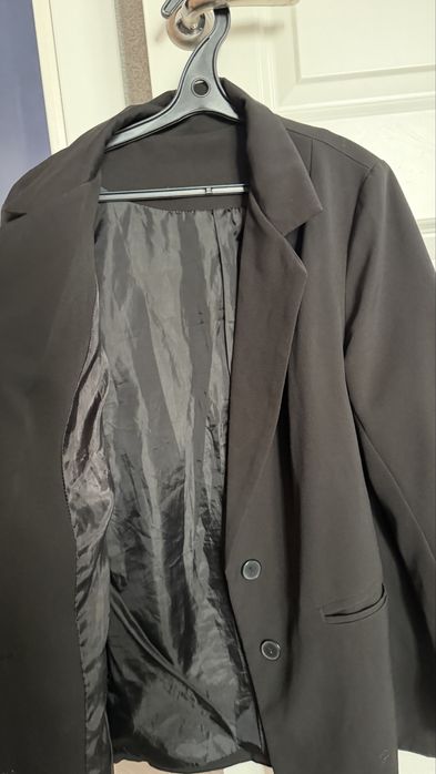 Пиджак черный , оверсайз