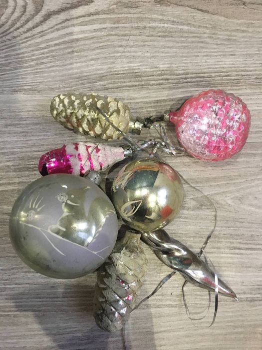 Ёлочные игрушки советские