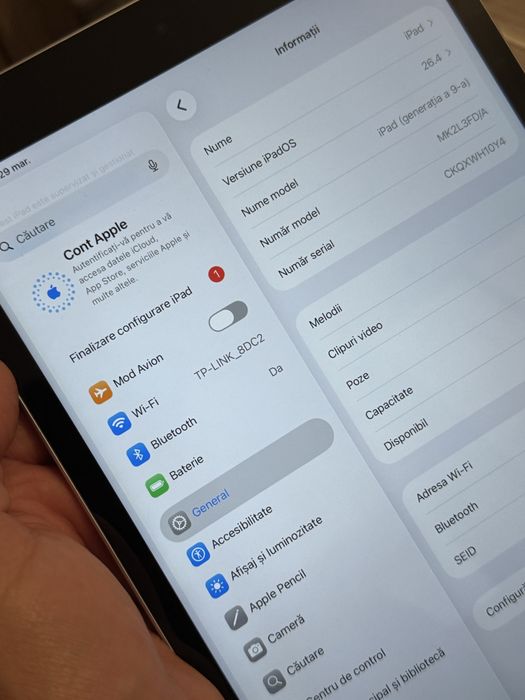 Ipad A2609 cu mdm , generatie 9