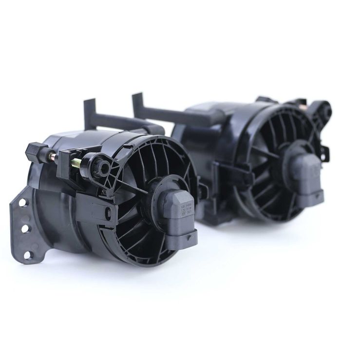 Халогени  БМВ Е60 Е61 черни опушени тунинг затъмнени обикновена броня