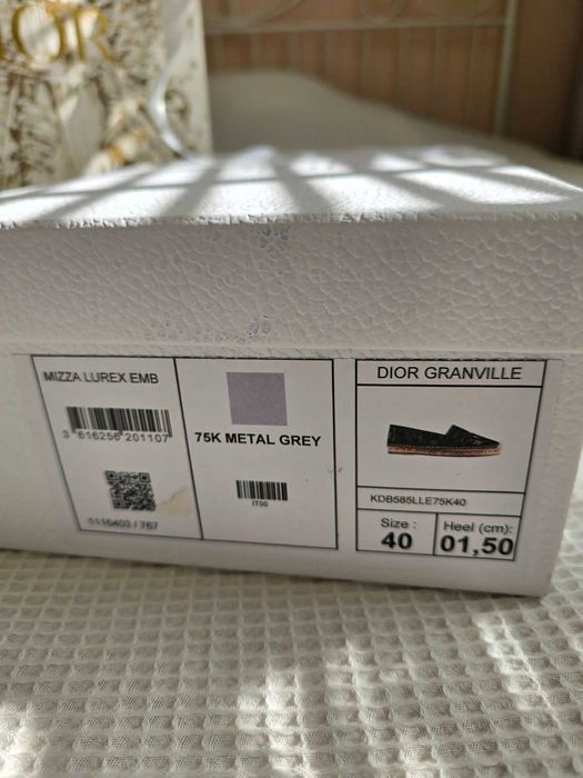 Еспадрили Dior оригинални