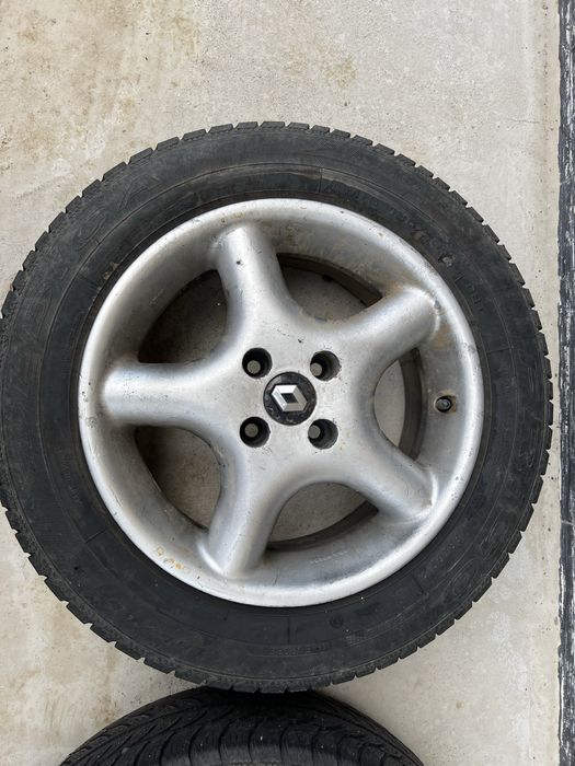 Jante cu anvelope R15 all season 4x100 Renault Clio 4