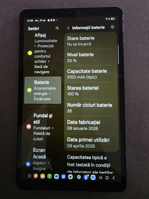 Tablete Samsung galaxy Tab A11